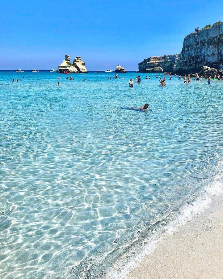 Torre Dell'Orso Centro - Villino Vista Mare Con Ampio Giardino别墅 外观 照片